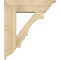 Ekena Millwork Balboa Traditional Rough Sawn Bracket w/ Offset Brace, Douglas Fir, 8"W x 26"D x 30"H BKT0806X26X30BOA01RDF - alternate 3